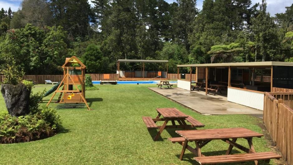 Sapphire Springs Holiday Park And Thermal Pools Katikati Exterior photo